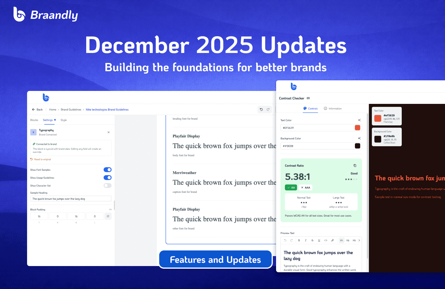 Building the Foundations of Better Brands:  December 2025 Beta Update