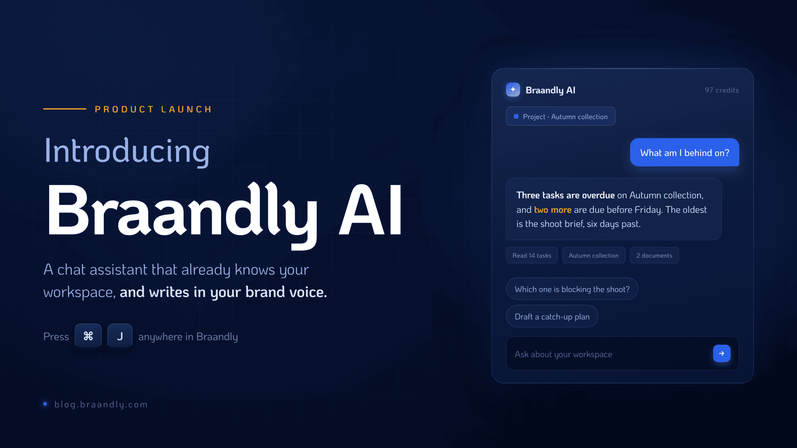 Introducing Braandly AI: A Chat Assistant That Already Knows Your Workspace